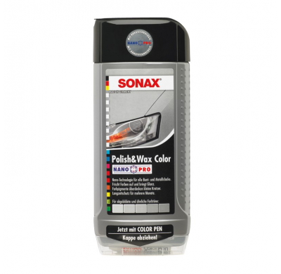 Sonax 296.300 Polish & Wax Silver/Grey 500 Ml